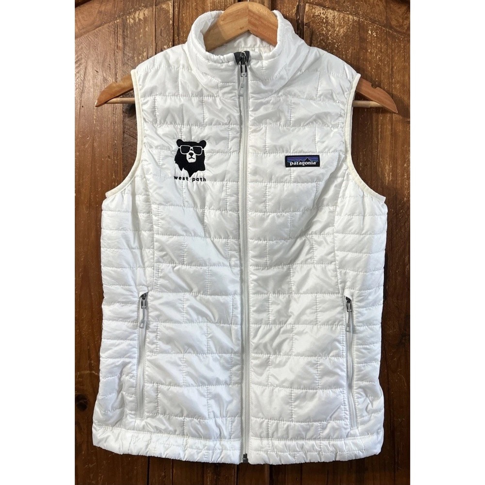 Women's Patagonia Nano Puff Primaloft Vest 100% Polyester 84247 Small Packable
